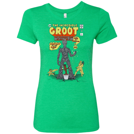 T-Shirts Envy / Small The Incredible Groot Women's Triblend T-Shirt
