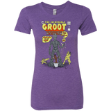 T-Shirts Purple Rush / Small The Incredible Groot Women's Triblend T-Shirt