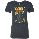 T-Shirts Vintage Navy / Small The Incredible Groot Women's Triblend T-Shirt