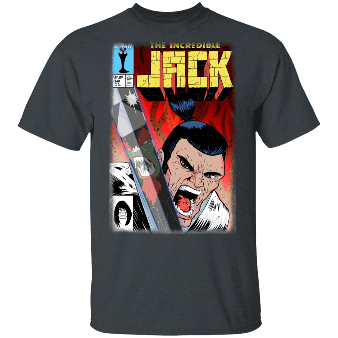 T-Shirts Dark Heather / S The Incredible Jack T-Shirt