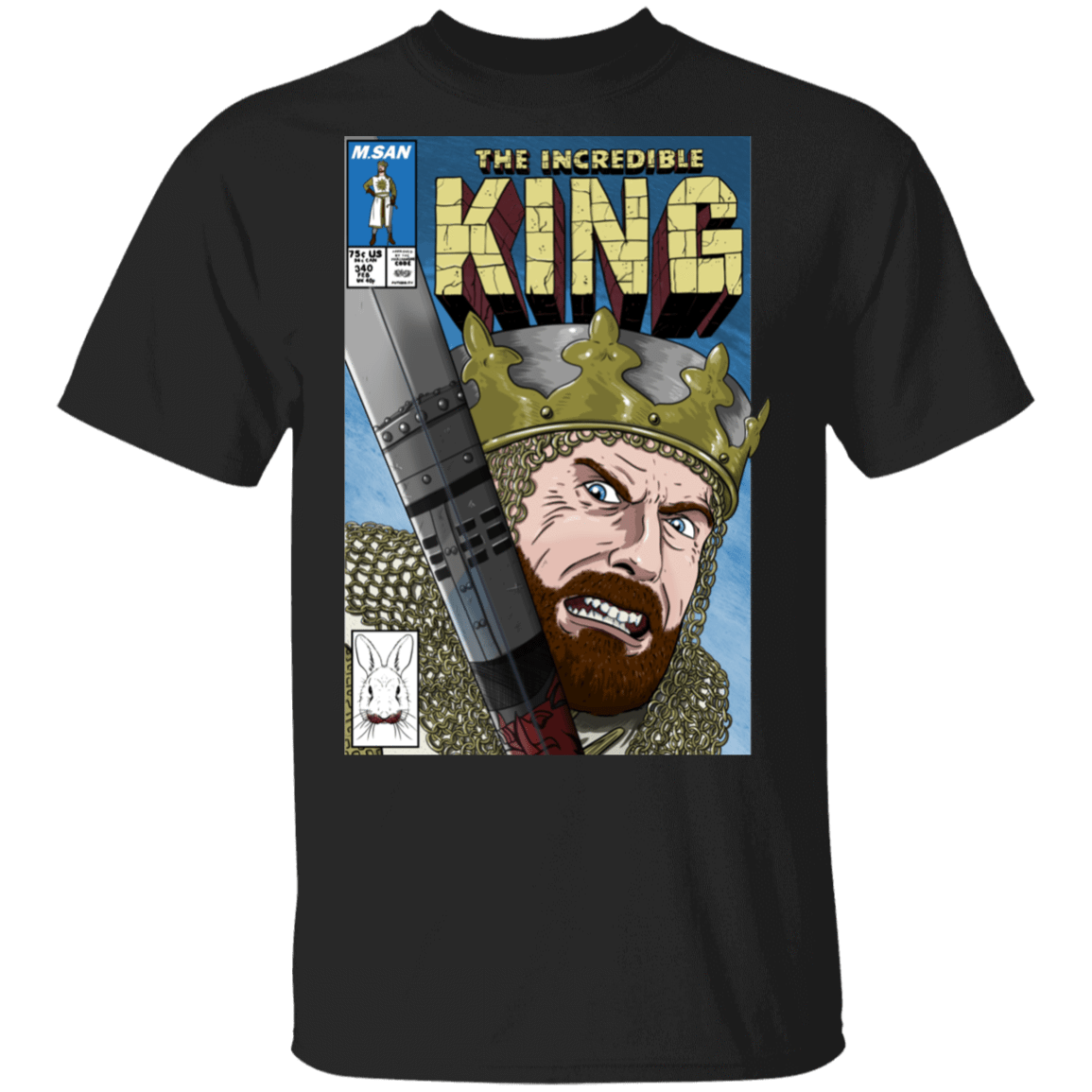 T-Shirts Black / S The Incredible King T-Shirt