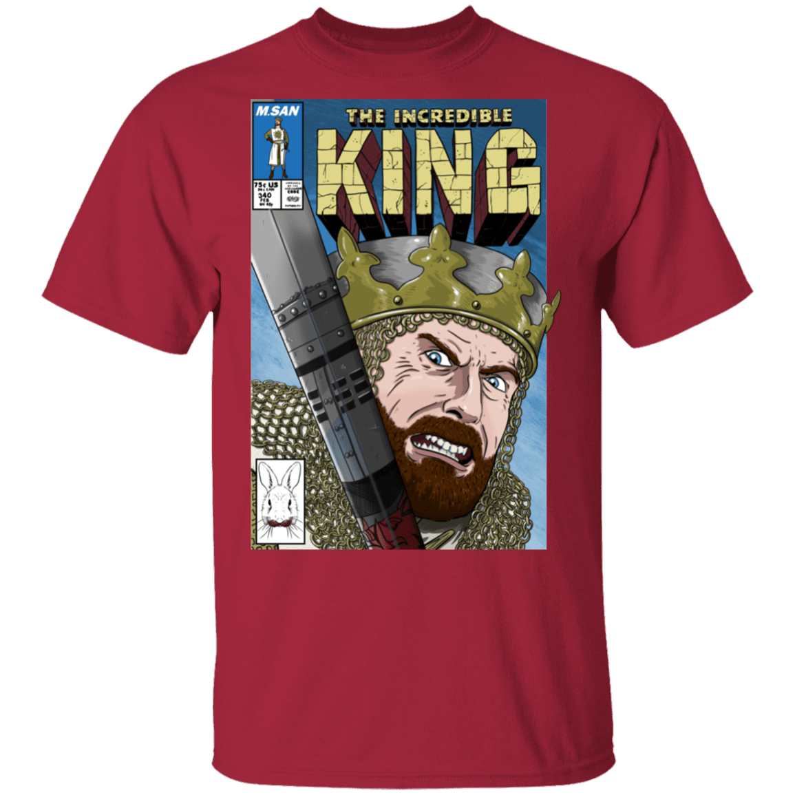 T-Shirts Cardinal / S The Incredible King T-Shirt