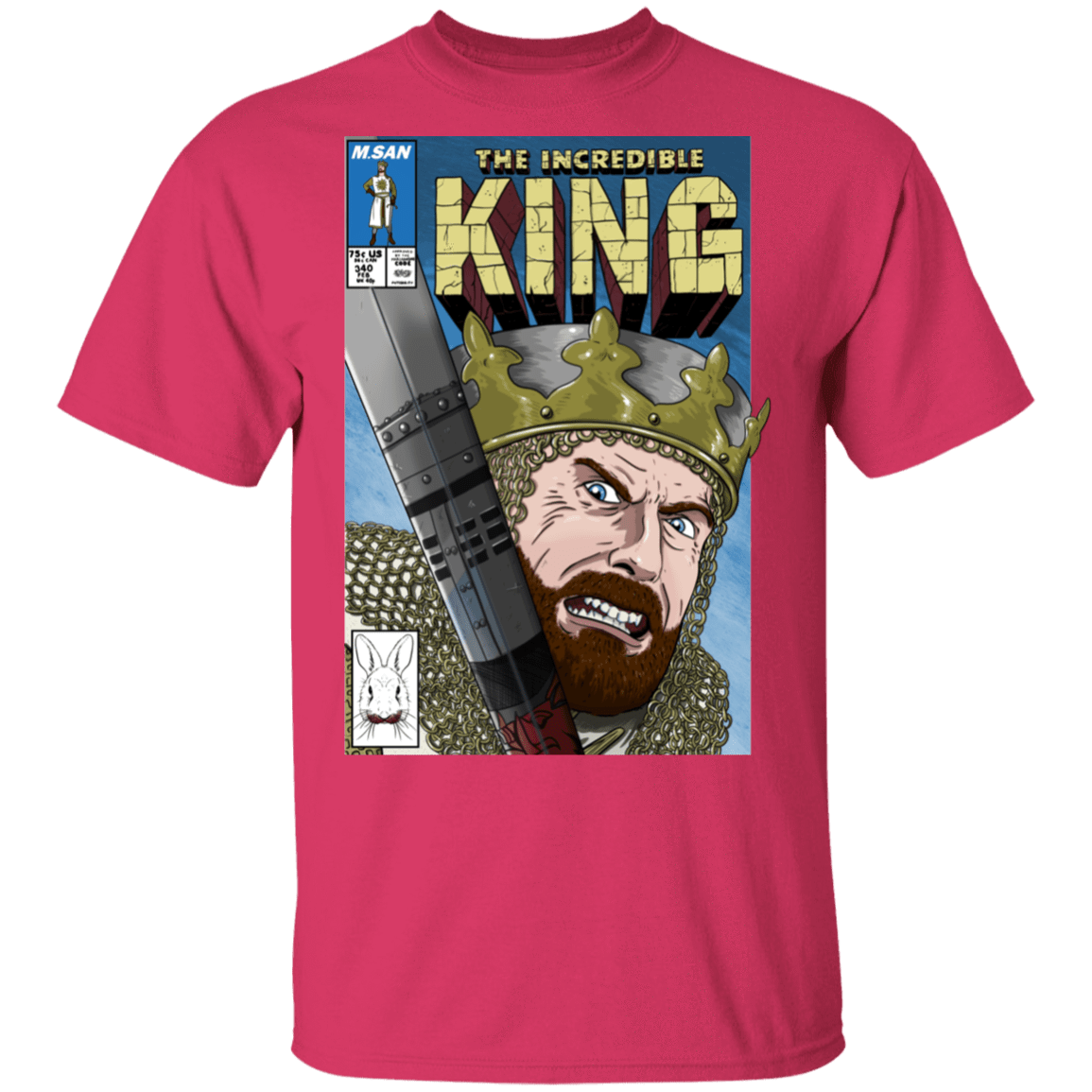 T-Shirts Heliconia / S The Incredible King T-Shirt