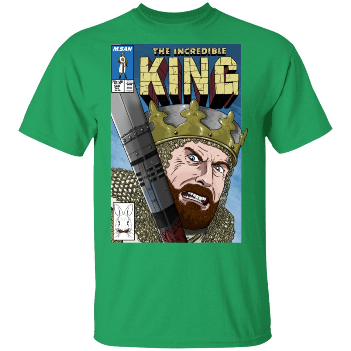 T-Shirts Irish Green / S The Incredible King T-Shirt