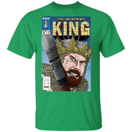T-Shirts Irish Green / S The Incredible King T-Shirt