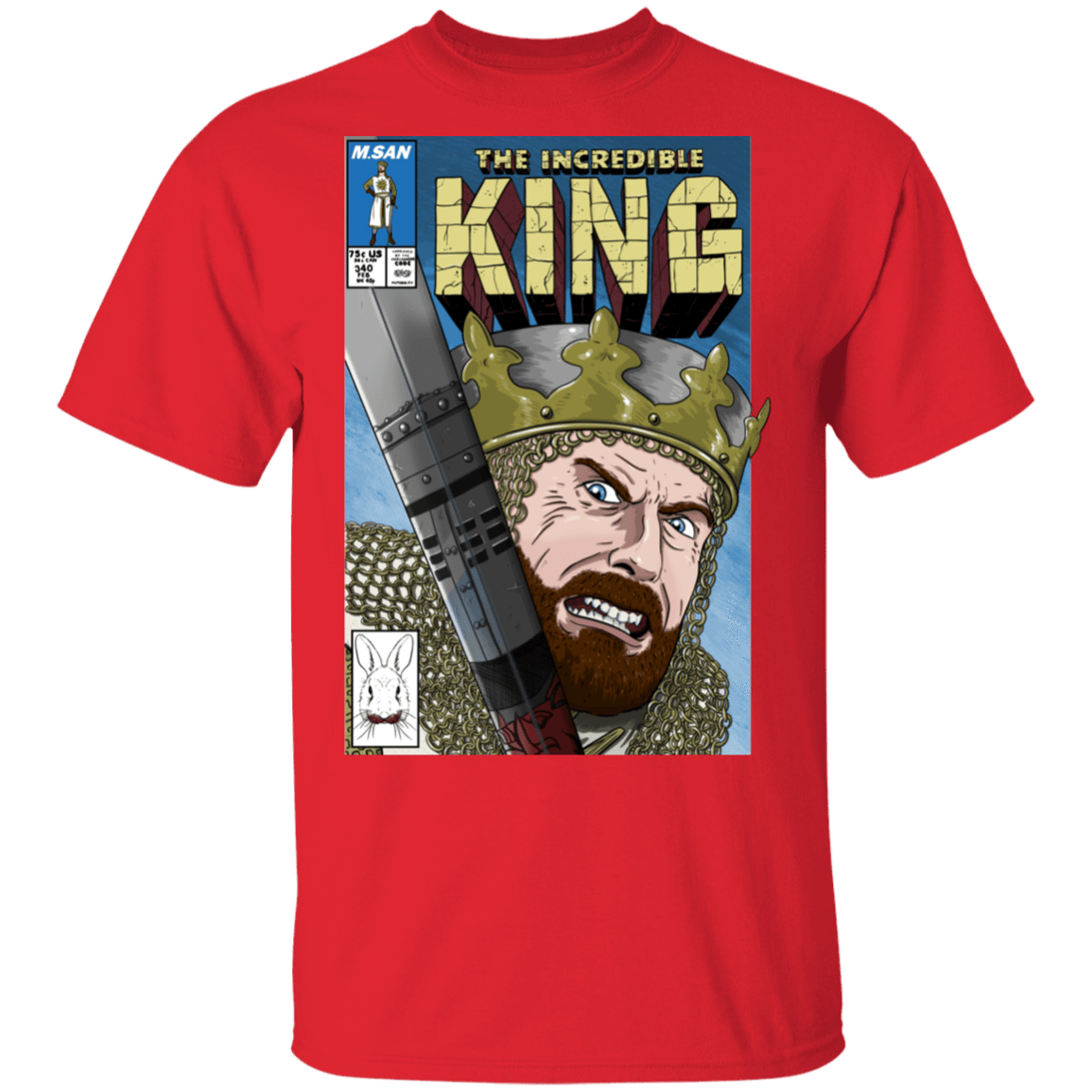 T-Shirts Red / S The Incredible King T-Shirt