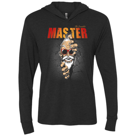 T-Shirts Vintage Black / X-Small The Incredible Master Triblend Long Sleeve Hoodie Tee