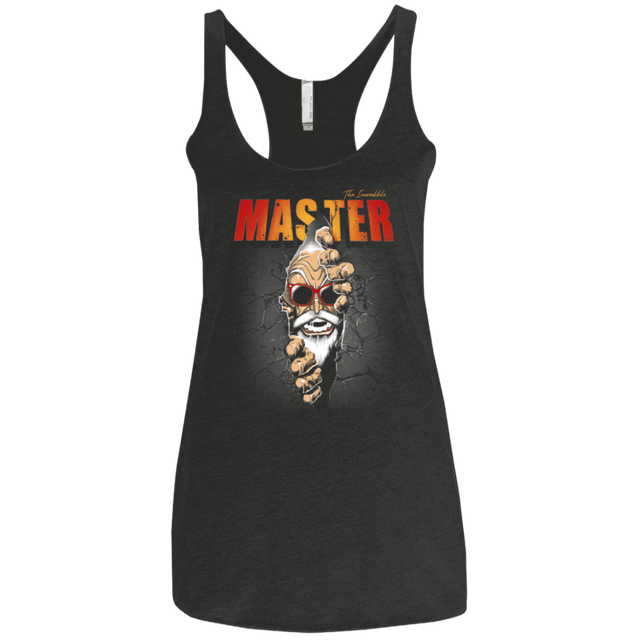 T-Shirts Vintage Black / X-Small The Incredible Master Women's Triblend Racerback Tank