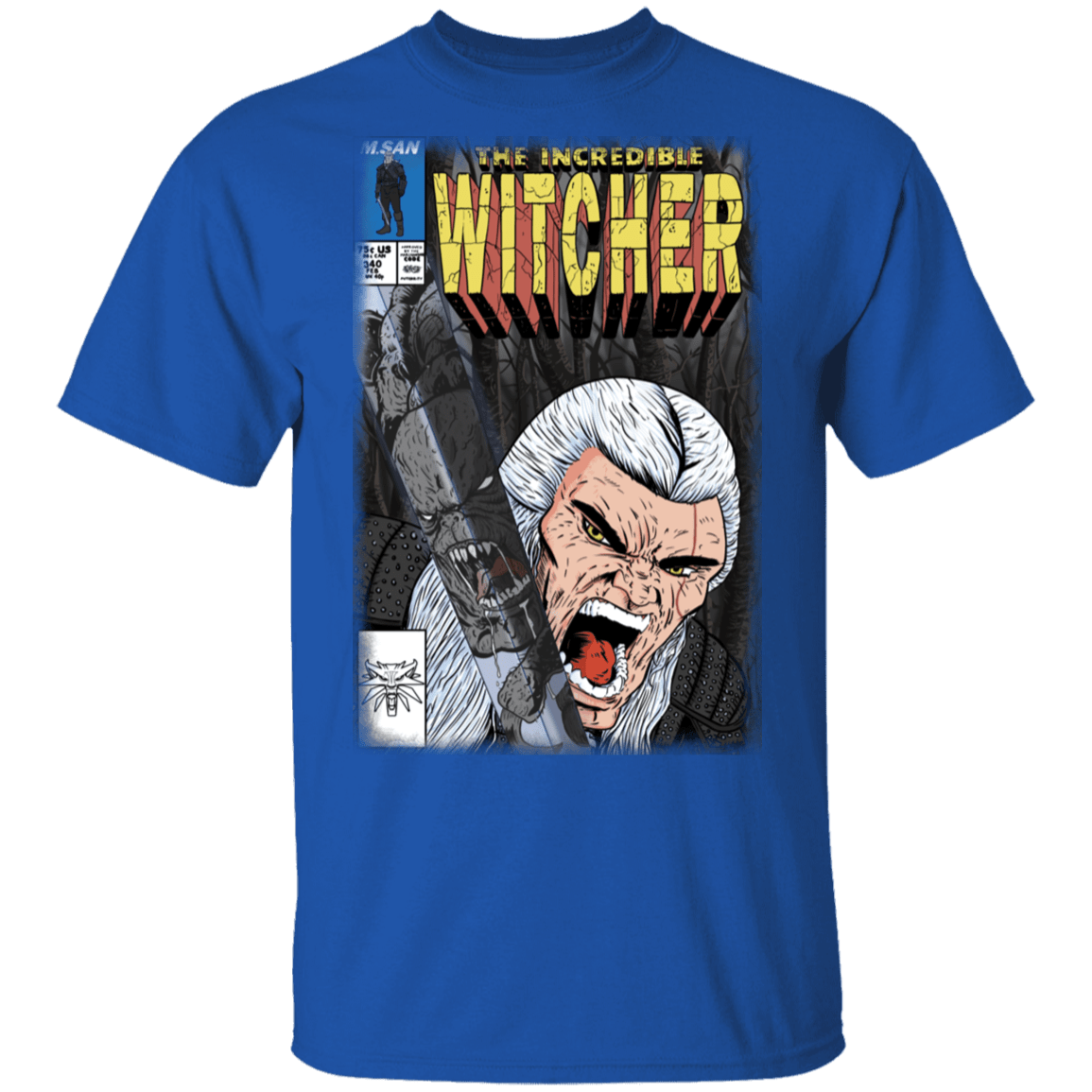 T-Shirts Royal / S The Incredible Witcher T-Shirt