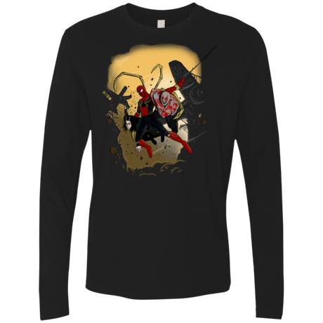 T-Shirts Black / S The Infinity Spiderman Men's Premium Long Sleeve