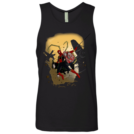 T-Shirts Black / S The Infinity Spiderman Men's Premium Tank Top