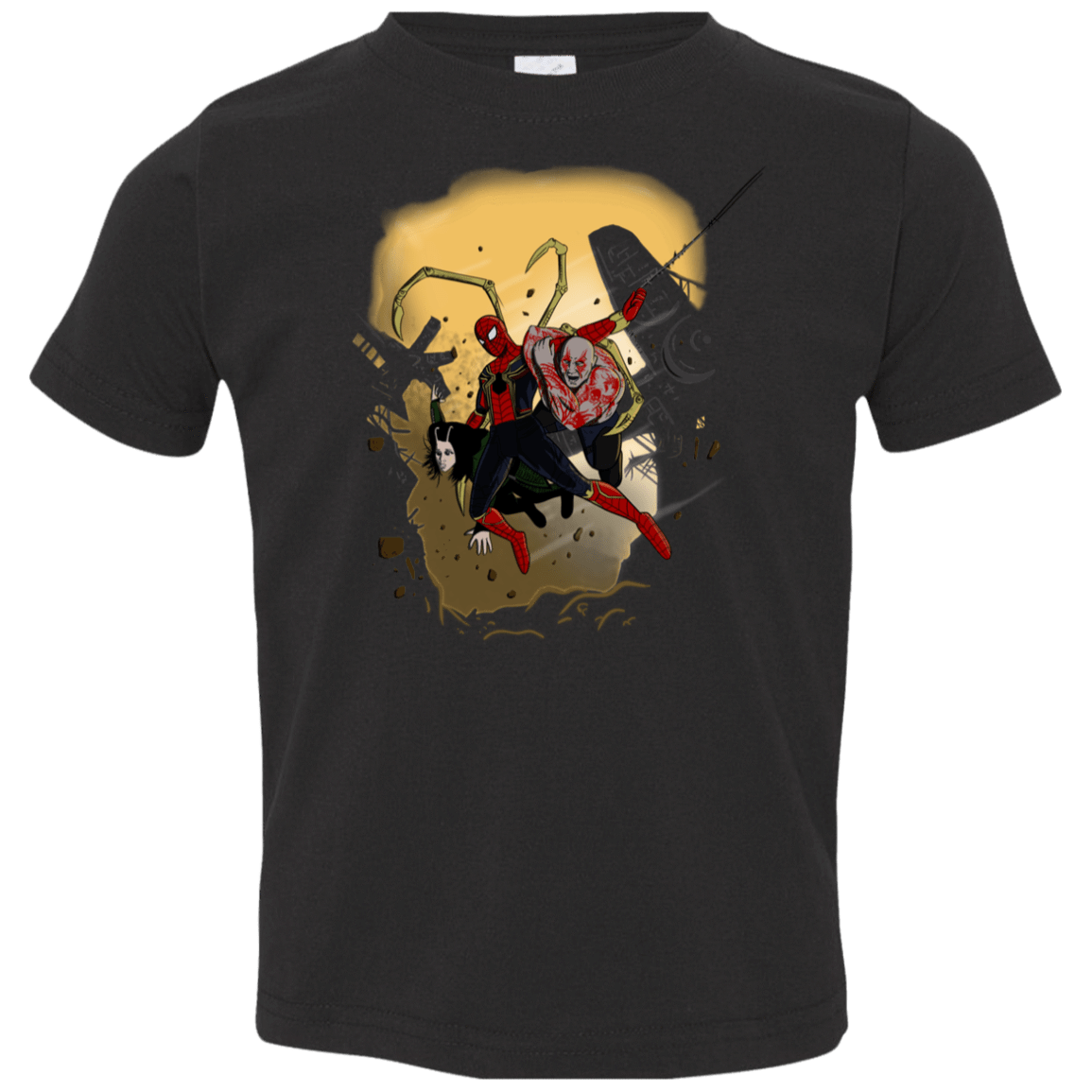 T-Shirts Black / 2T The Infinity Spiderman Toddler Premium T-Shirt