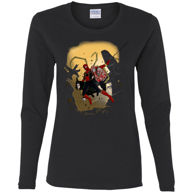 T-Shirts Black / S The Infinity Spiderman Women's Long Sleeve T-Shirt