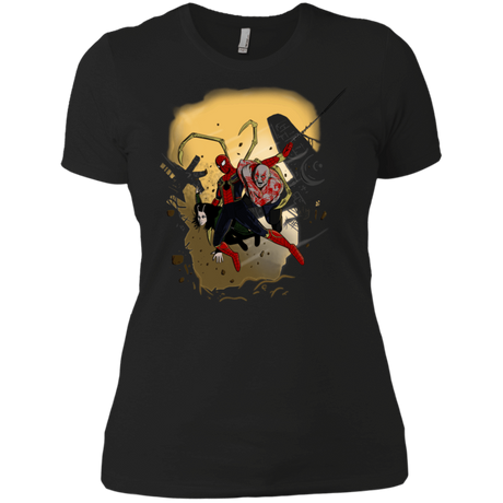 T-Shirts Black / X-Small The Infinity Spiderman Women's Premium T-Shirt