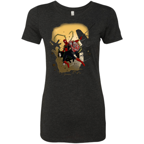 T-Shirts Vintage Black / S The Infinity Spiderman Women's Triblend T-Shirt