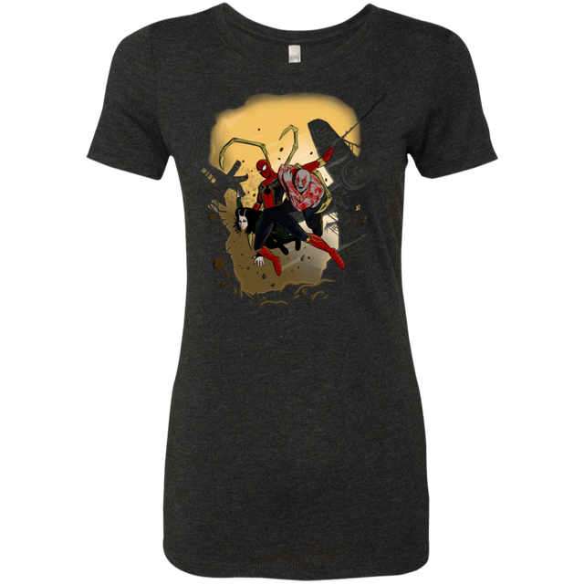 T-Shirts Vintage Black / S The Infinity Spiderman Women's Triblend T-Shirt