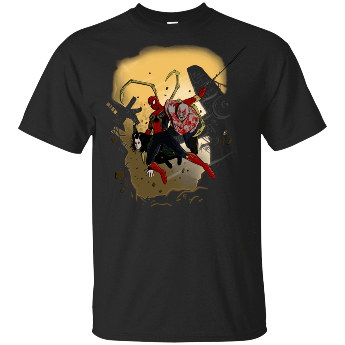 T-Shirts Black / YXS The Infinity Spiderman Youth T-Shirt