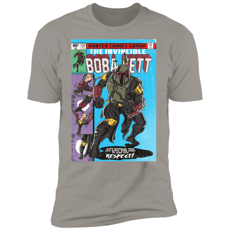 T-Shirts Light Grey / S The Invincible Bounty Hunter Men's Premium T-Shirt