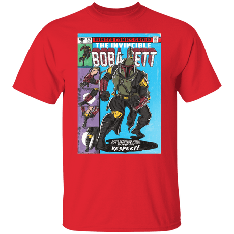T-Shirts Red / S The Invincible Bounty Hunter T-Shirt