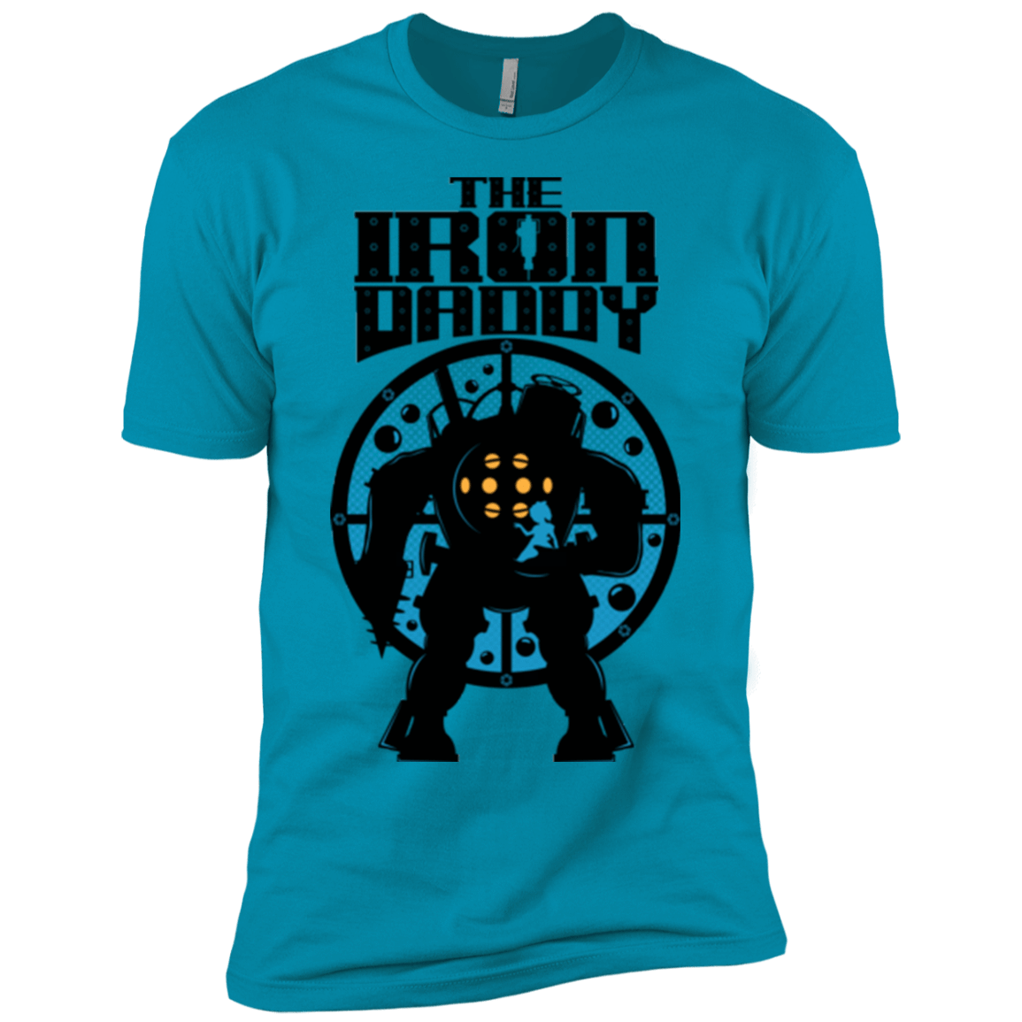 T-Shirts Turquoise / YXS The Iron Daddy Boys Premium T-Shirt