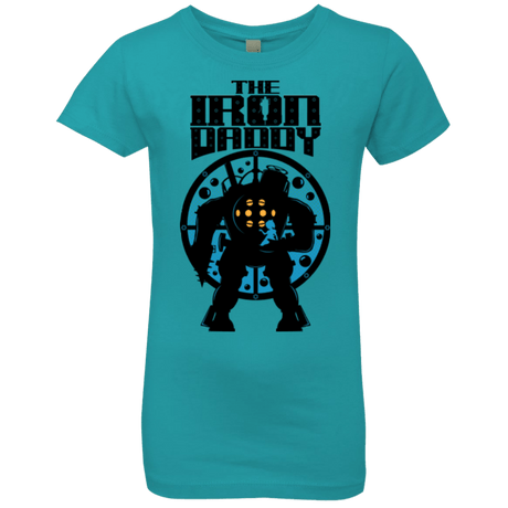 T-Shirts Tahiti Blue / YXS The Iron Daddy Girls Premium T-Shirt