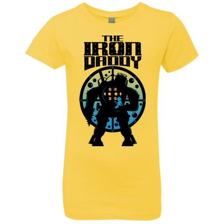 T-Shirts Vibrant Yellow / YXS The Iron Daddy Girls Premium T-Shirt