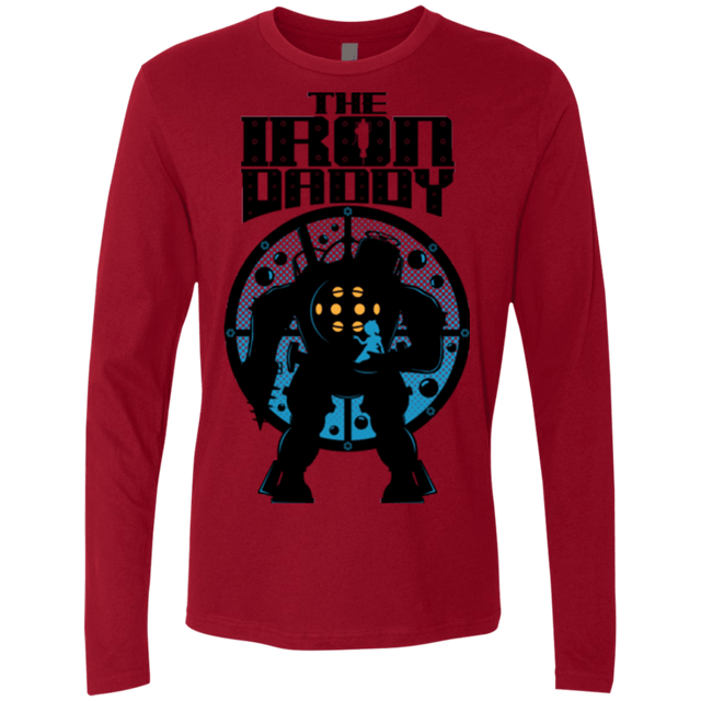 T-Shirts Cardinal / Small The Iron Daddy Men's Premium Long Sleeve