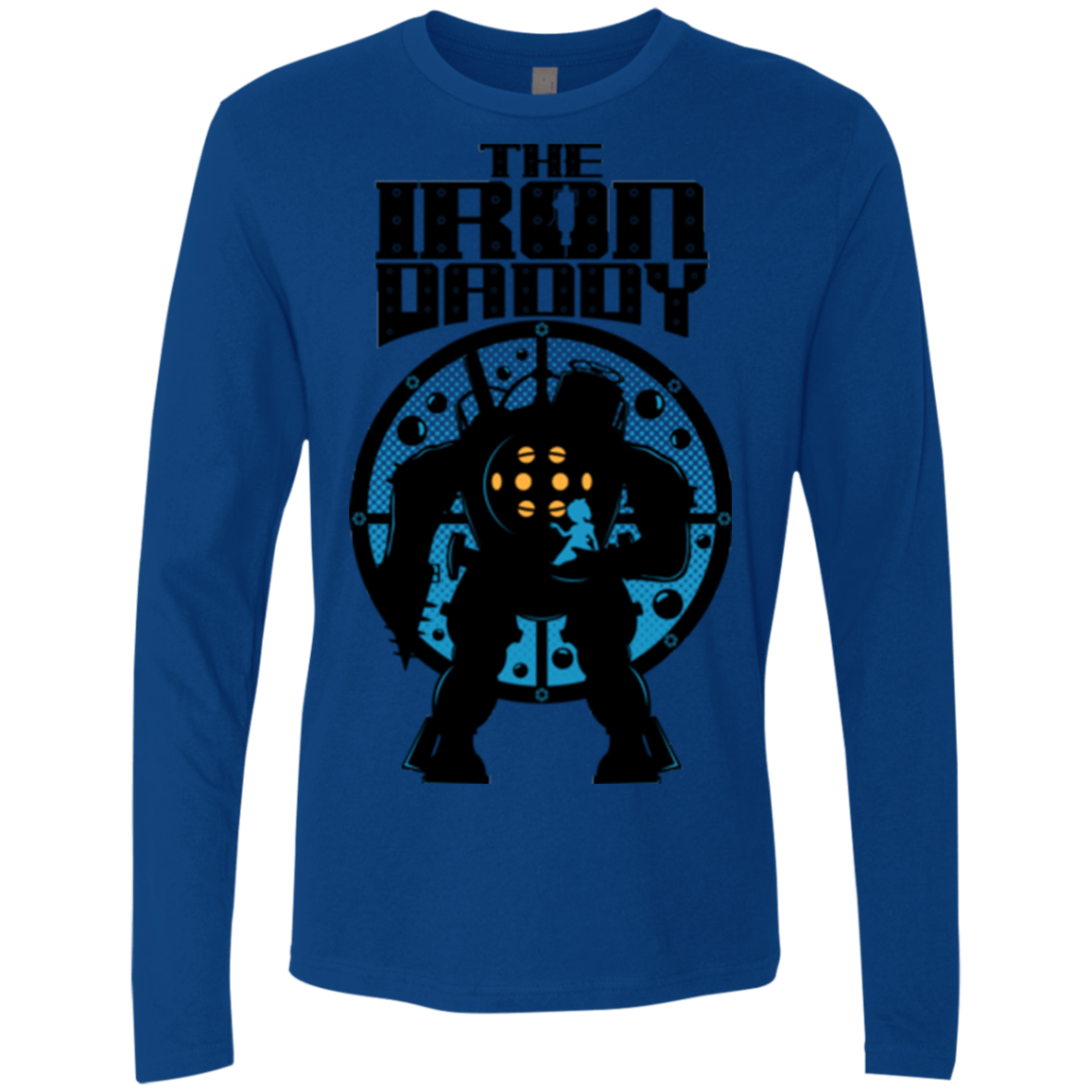 T-Shirts Royal / Small The Iron Daddy Men's Premium Long Sleeve