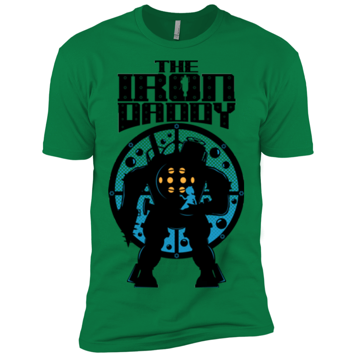 T-Shirts Kelly Green / X-Small The Iron Daddy Men's Premium T-Shirt