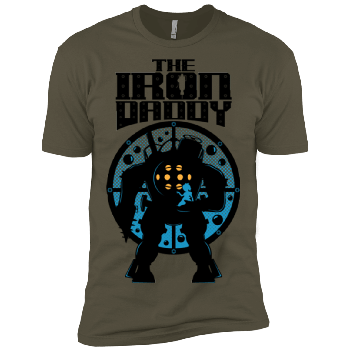 T-Shirts Military Green / X-Small The Iron Daddy Men's Premium T-Shirt