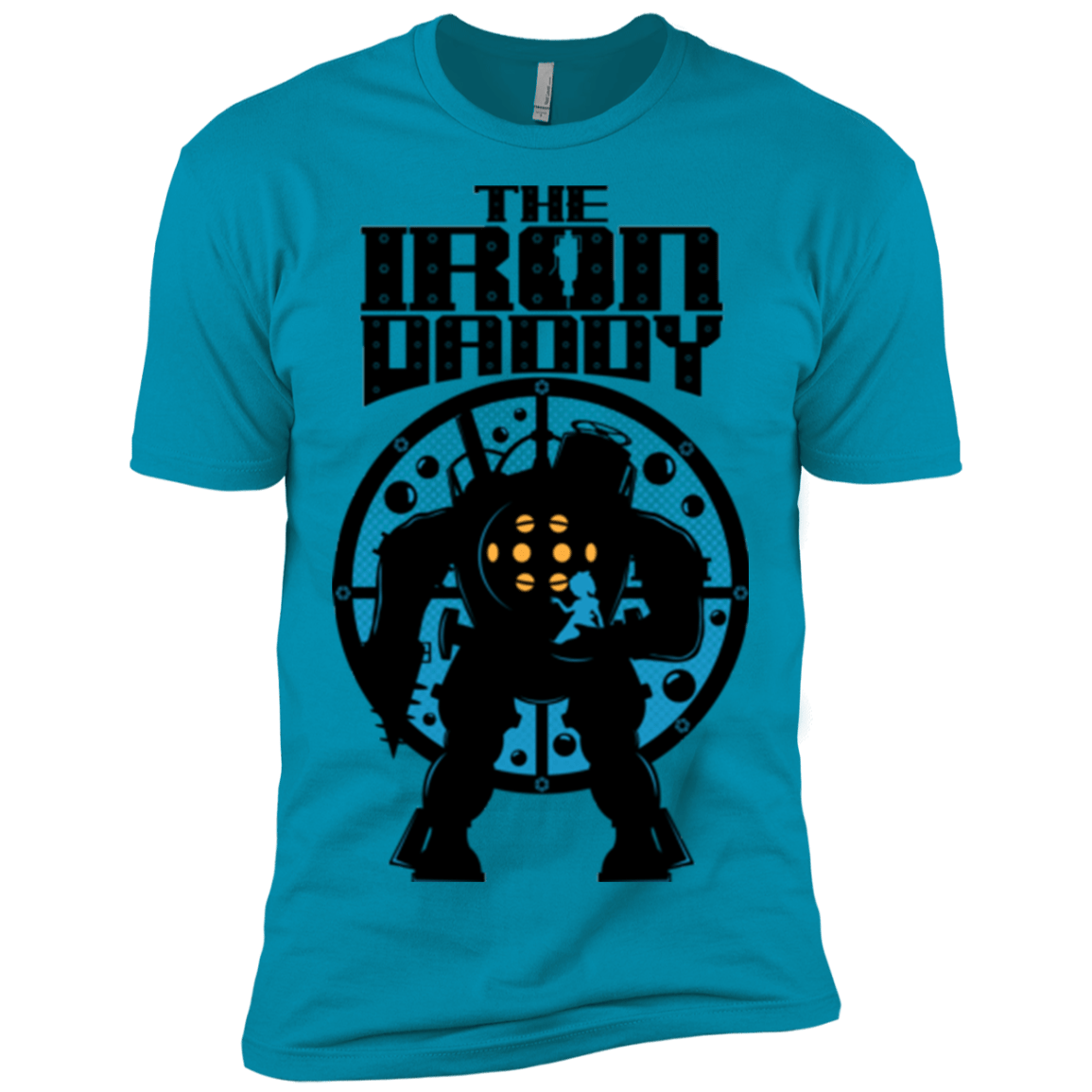T-Shirts Turquoise / X-Small The Iron Daddy Men's Premium T-Shirt