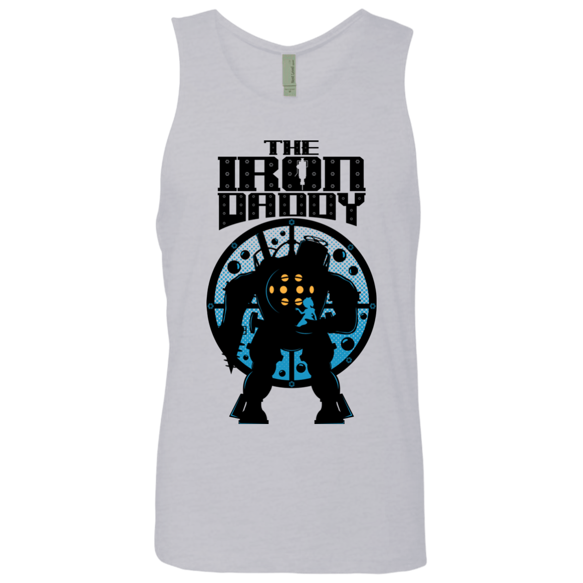 T-Shirts Heather Grey / S The Iron Daddy Men's Premium Tank Top