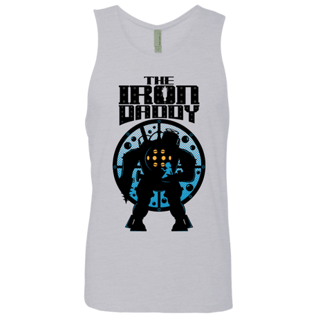 T-Shirts Heather Grey / S The Iron Daddy Men's Premium Tank Top