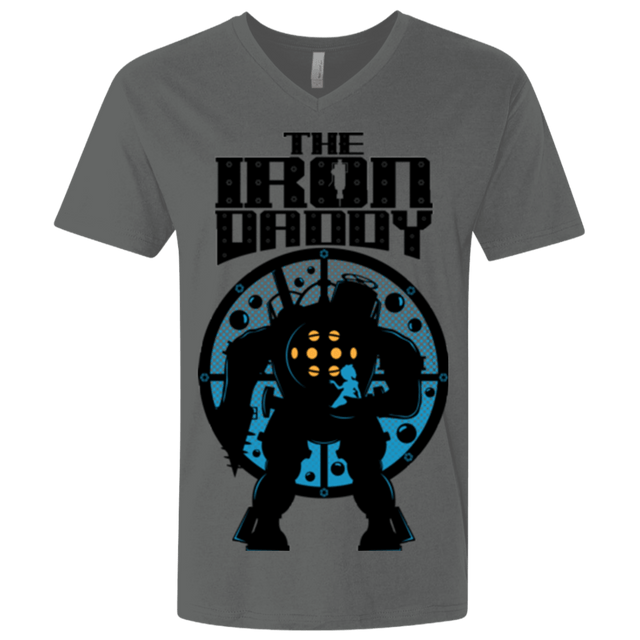 T-Shirts Heavy Metal / X-Small The Iron Daddy Men's Premium V-Neck