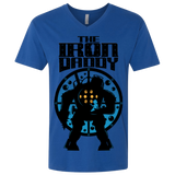 T-Shirts Royal / X-Small The Iron Daddy Men's Premium V-Neck