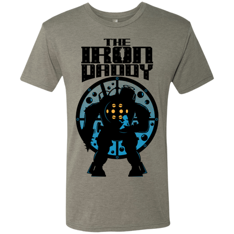 T-Shirts Venetian Grey / S The Iron Daddy Men's Triblend T-Shirt