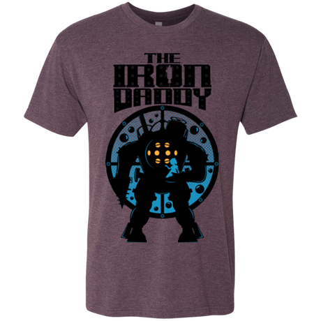 T-Shirts Vintage Purple / Small The Iron Daddy Men's Triblend T-Shirt