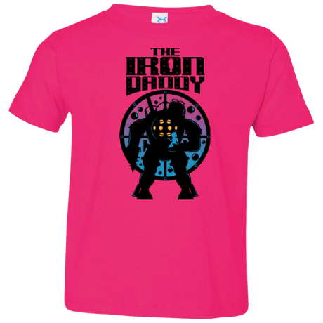 T-Shirts Hot Pink / 2T The Iron Daddy Toddler Premium T-Shirt