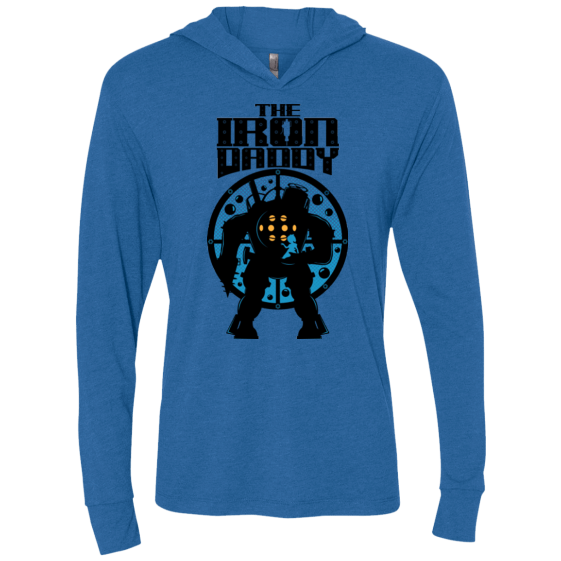 T-Shirts Vintage Royal / X-Small The Iron Daddy Triblend Long Sleeve Hoodie Tee