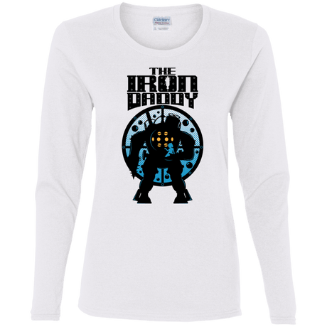 T-Shirts White / S The Iron Daddy Women's Long Sleeve T-Shirt