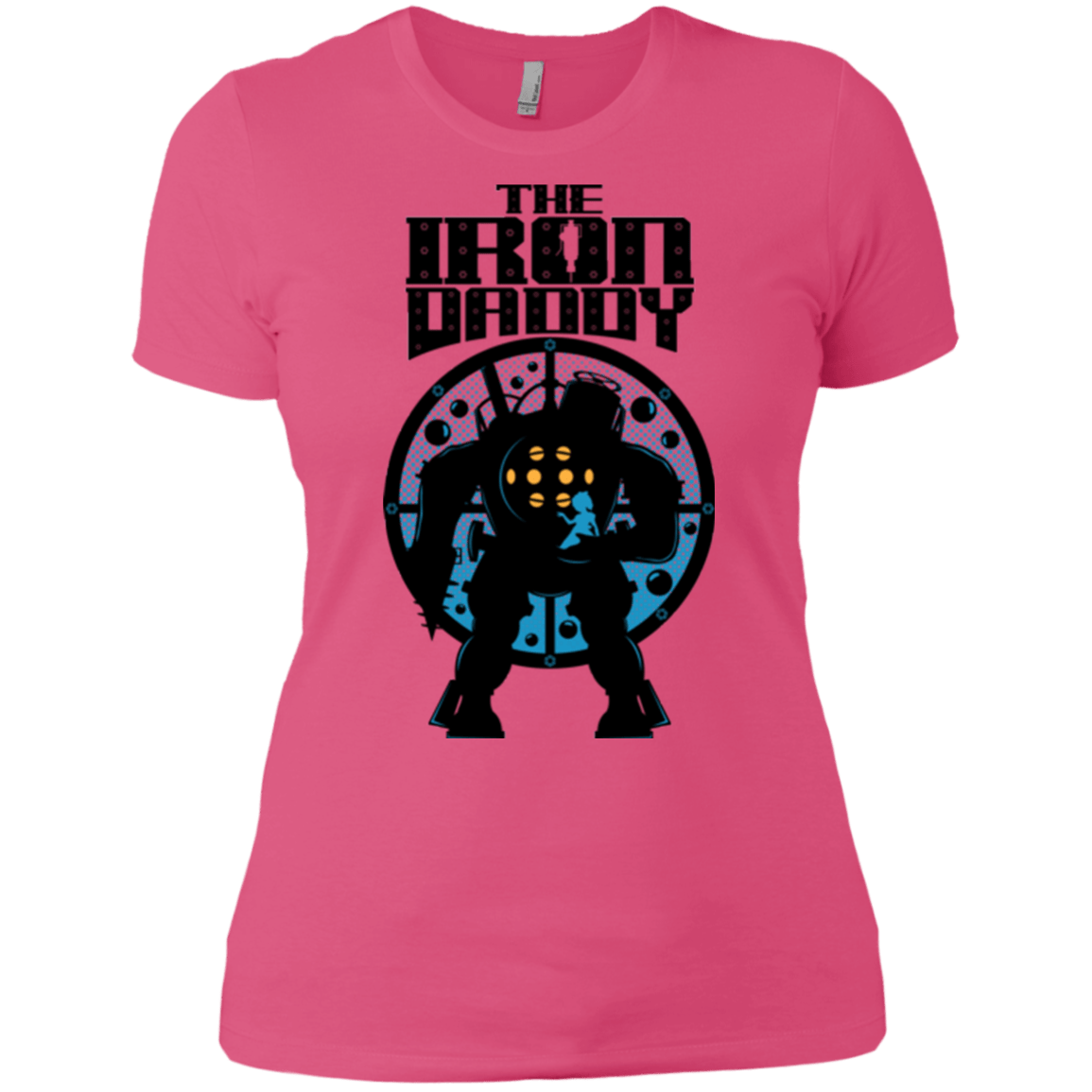 T-Shirts Hot Pink / X-Small The Iron Daddy Women's Premium T-Shirt
