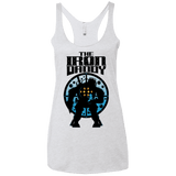 T-Shirts Heather White / X-Small The Iron Daddy Women's Triblend Racerback Tank