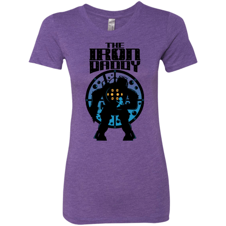 T-Shirts Purple Rush / Small The Iron Daddy Women's Triblend T-Shirt