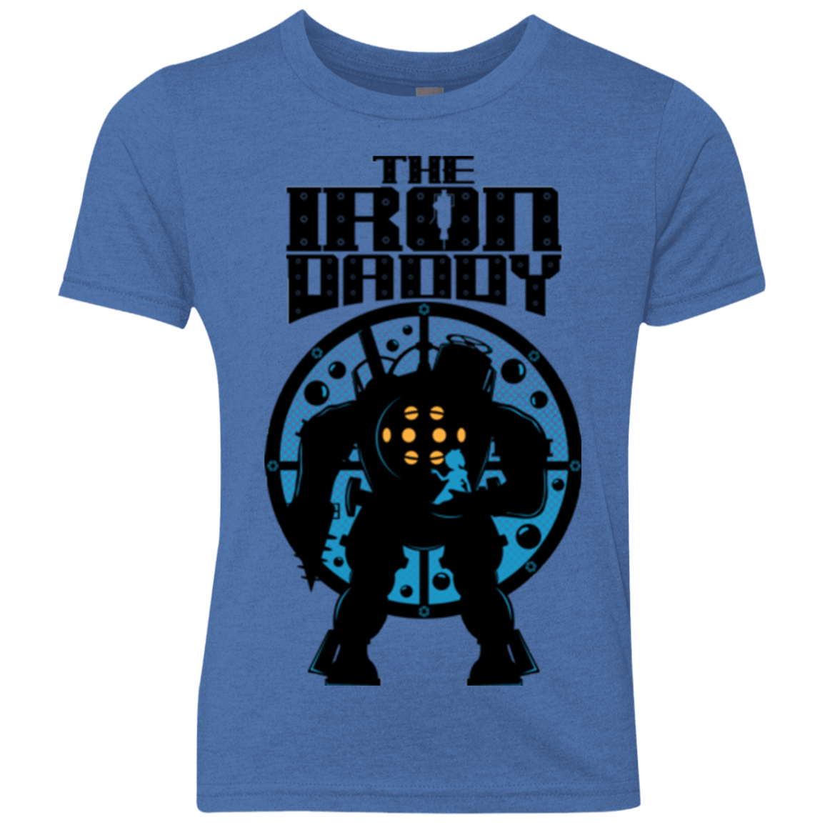 T-Shirts Vintage Royal / YXS The Iron Daddy Youth Triblend T-Shirt