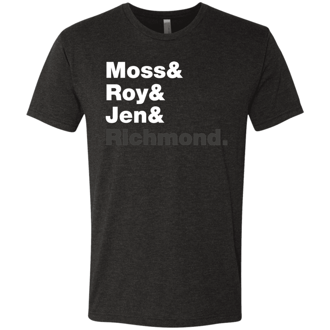 T-Shirts Vintage Black / S The IT Crowd Staff Men's Triblend T-Shirt