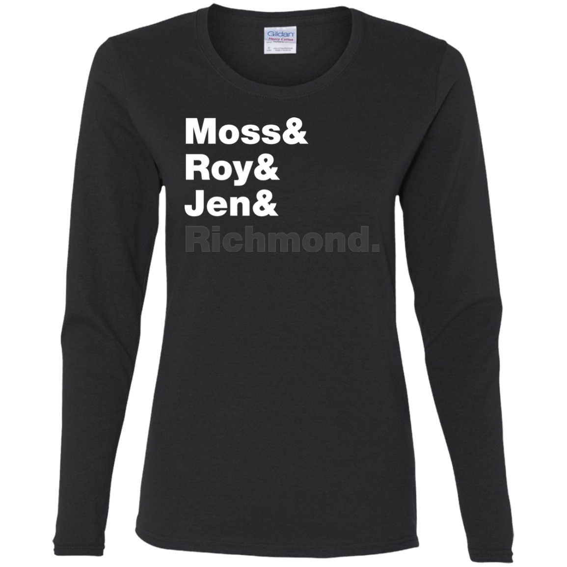 The IT Crowd Staff Women's Long Sleeve T-Shirt