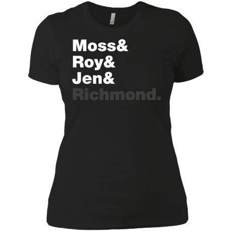 T-Shirts Black / X-Small The IT Crowd Staff Women's Premium T-Shirt