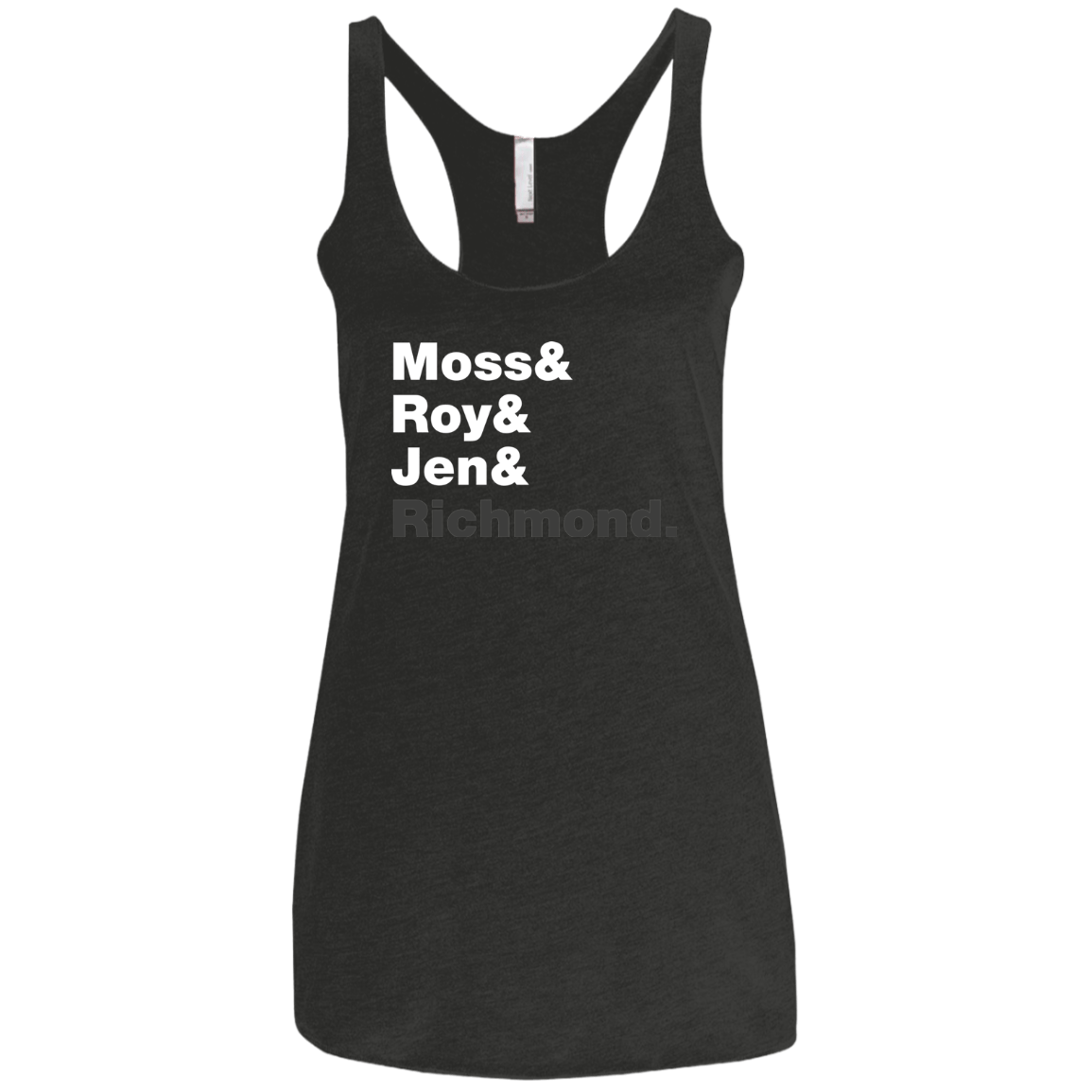 The IT Crowd Staff Women's Triblend Racerback Tank