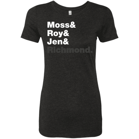 T-Shirts Vintage Black / S The IT Crowd Staff Women's Triblend T-Shirt