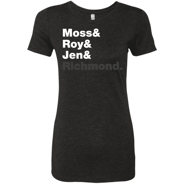 T-Shirts Vintage Black / S The IT Crowd Staff Women's Triblend T-Shirt